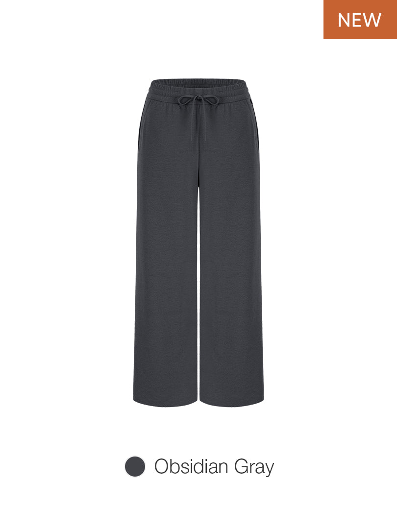 [SET] airy Fit Short Sleeve Sweatshirt & airy fit Wide Pants