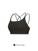 [SET] Softension Cross Back Bra & short leggings
