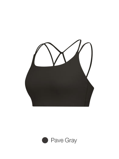 [SET] Softension Cross Back Bra & short leggings