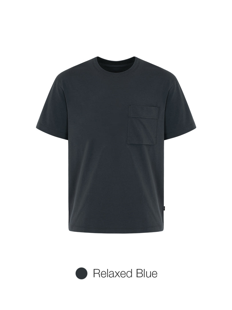 [2 SET] Men's Stay-Cool Pocket Short Sleeve