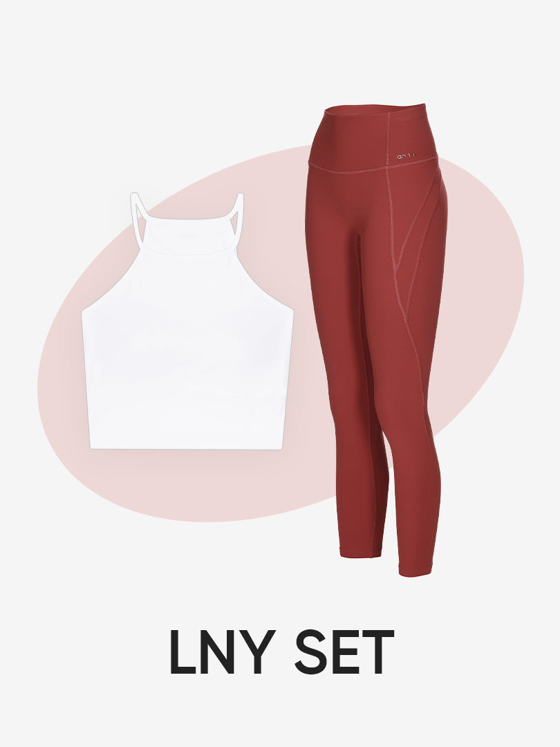 [LNY Special] Leggings & Tank Top (with Pads)