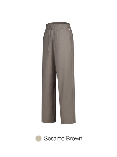[2 SET] Airy Fit Wide Pants