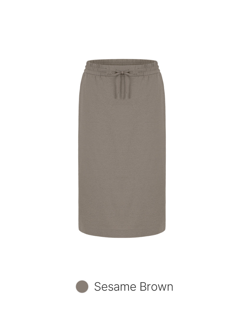 Airy Fit Midi Skirt
