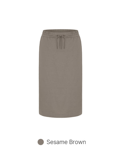 Airy Fit Midi Skirt