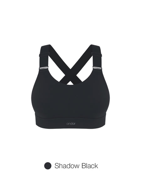 Running High Support Bra (Molded Cup, Hook & Eye)