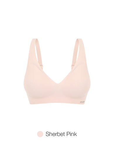 [2 SET] All-Day Fit Cooling Hook & Eye Bra (Built-In Pads)