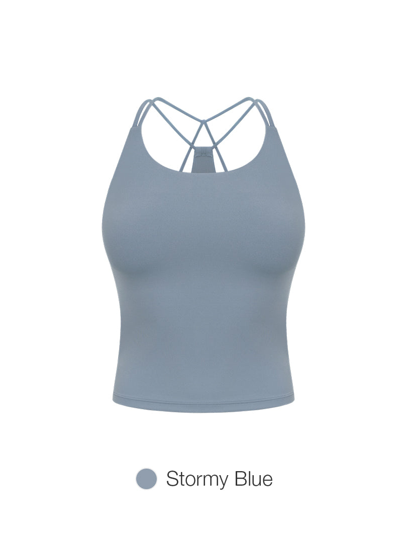 Softension Cross Back Tank Top