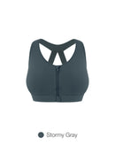 Running Front-Zip Bra