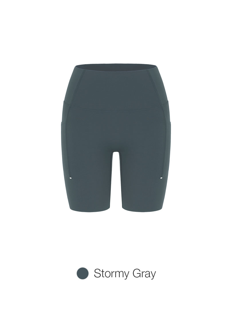Running Biker Shorts with Pockets