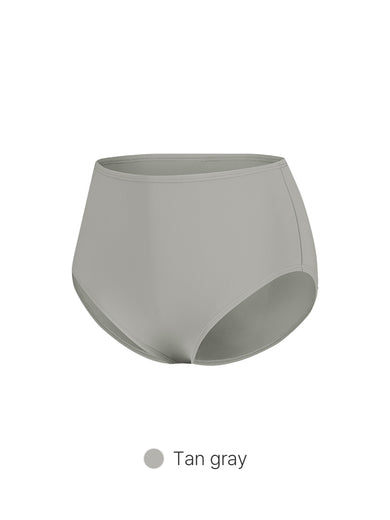 Solid Bikini Bottom (High-Waisted / Basic)