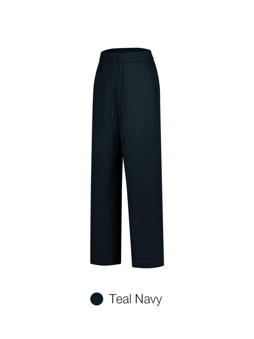 ★andar★ Airy fit wide crop pants 2 SET] Airy Fit Wide Pants & Cropped Pants – andar Singapore