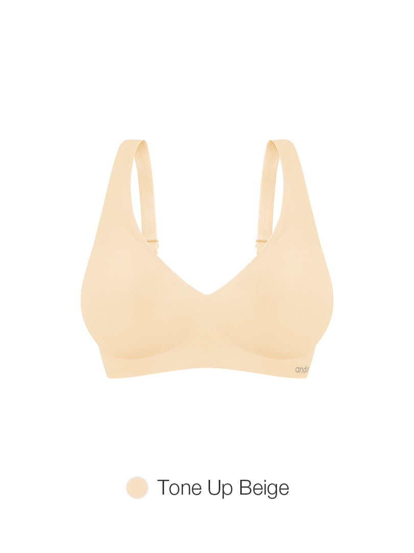 [Exclusive: First Try][2 SET] All-Day Fit Bra (Hook & No-hook)