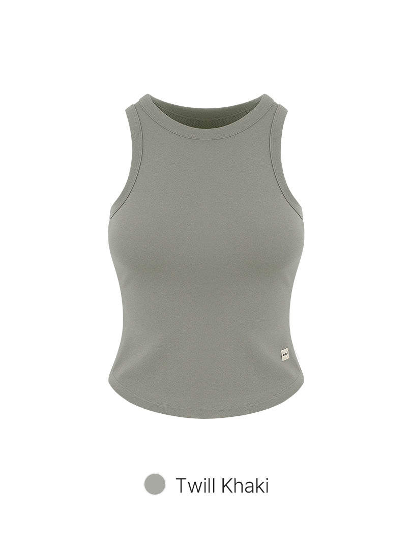 Comfinity Melange Tank Top (with Pads)