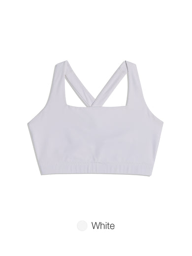 [SET] Airywin Square Neck Bra & Short Leggings