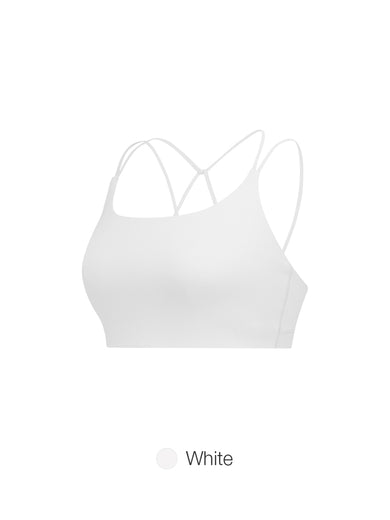 [SET] Softension Cross Back Bra & short leggings