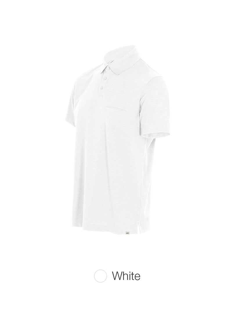 Men's Pique Short Sleeve Polo Shirt