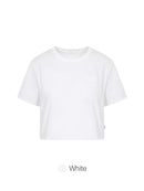 Stay-Cool Pocket Cropped Short Sleeve
