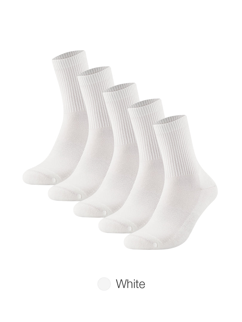Aircomfy Crew Socks 5set