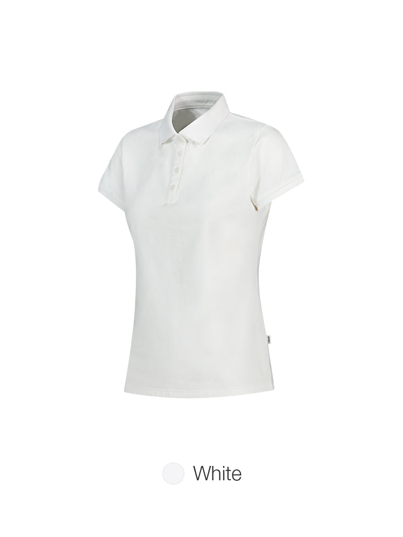 Airy Fit Slim Fit Knitted-Collar Polo Shirt