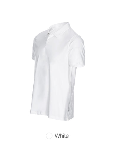 [2 SET] Men's Airy Fit Short Sleeve Polo Shirt