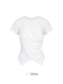 soft modal Cross Wrap Short Sleeve