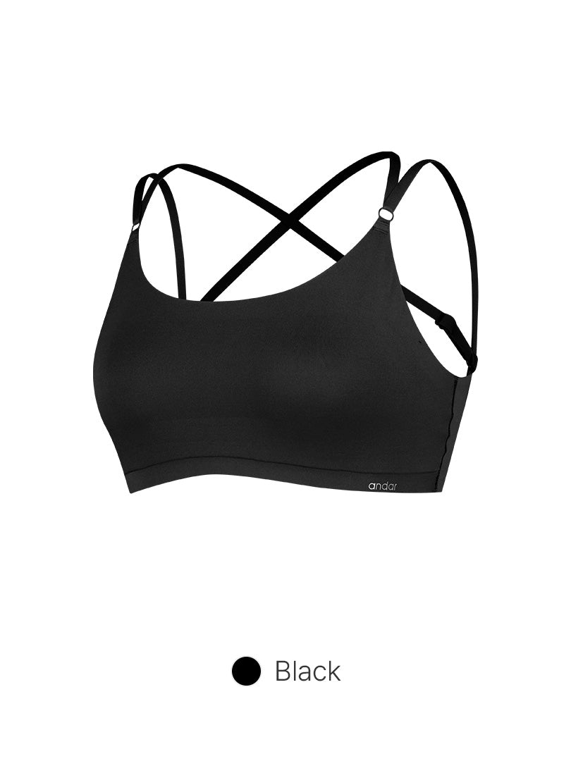 Cross Back Adjustable Bra