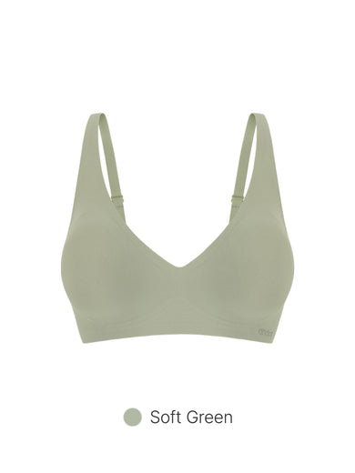 All-Day Fit Hook & Eye Bra (Built-In Pads)