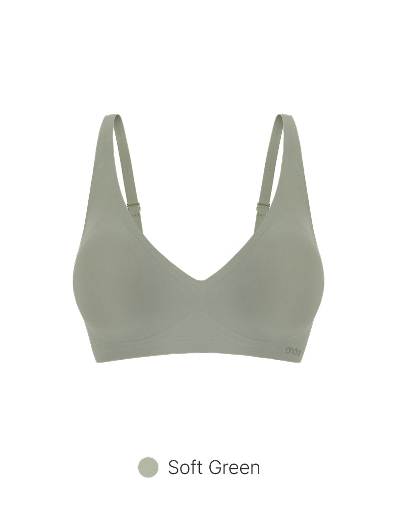 All-Day Fit Hook & Eye Bra (Built-In Pads)