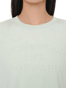Airessential Move Your Life Forward Cropped Short Sleeve