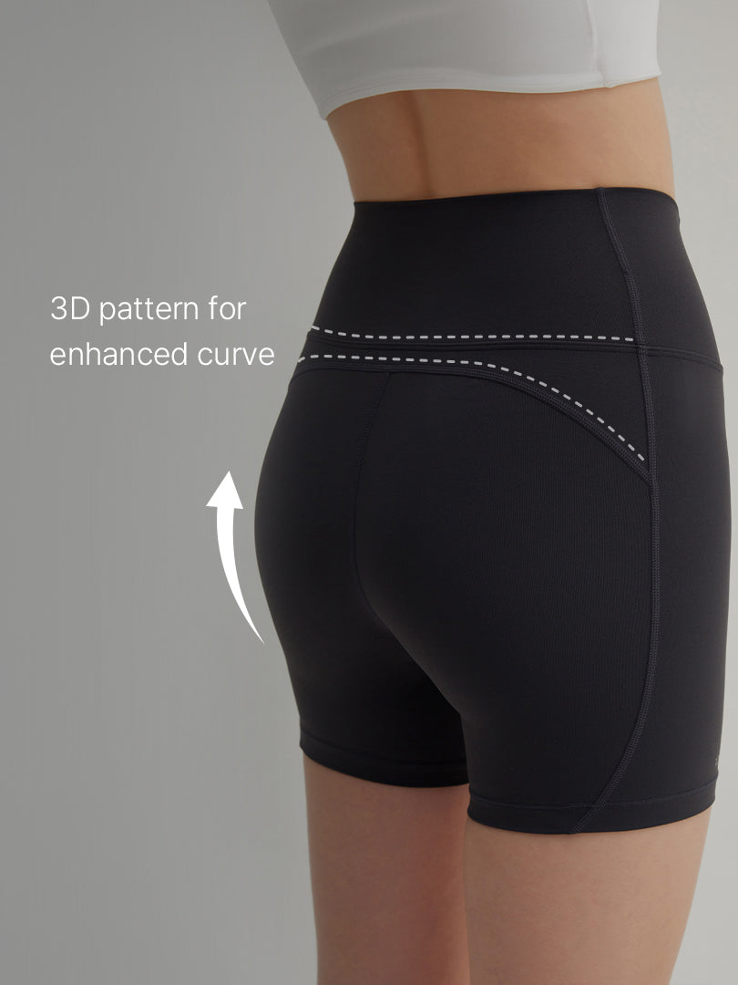 [SET] Airywin Square Neck Bra & Short Leggings