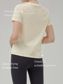 [SET] Airy Fit Wide Pants & Short Sleeve