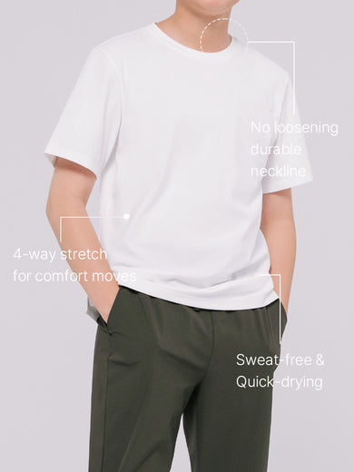 Junior Airy Fit Short Sleeve (for Boys)