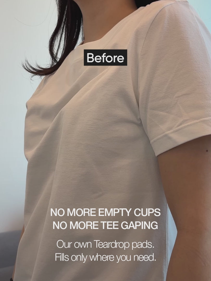 All-Day Fit Bra (Hook & No-hook / Built-In Pads)