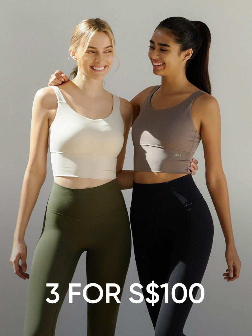 [3 FOR S$100] Be-Free All Day Longline Bra